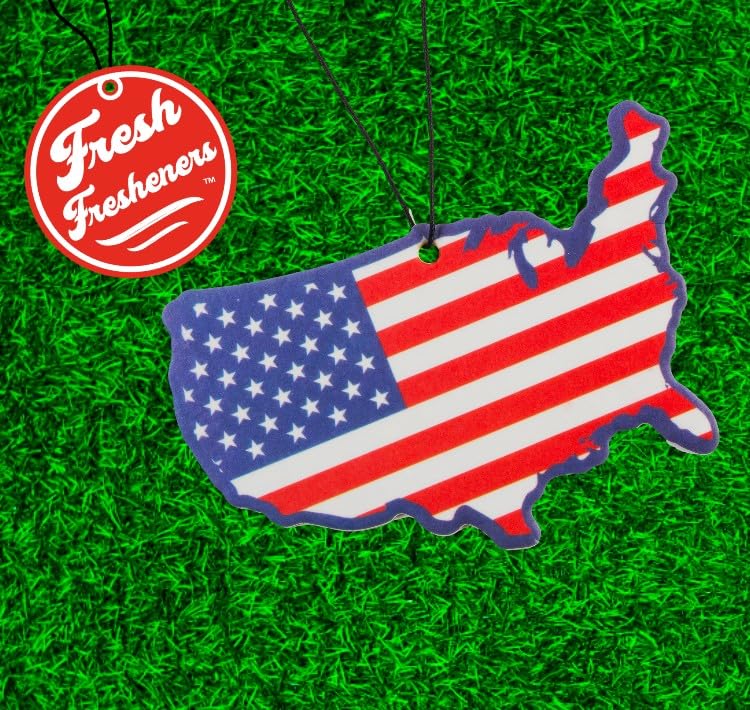 Image of Air Freshener Scented with Essential Oils (USA Map)