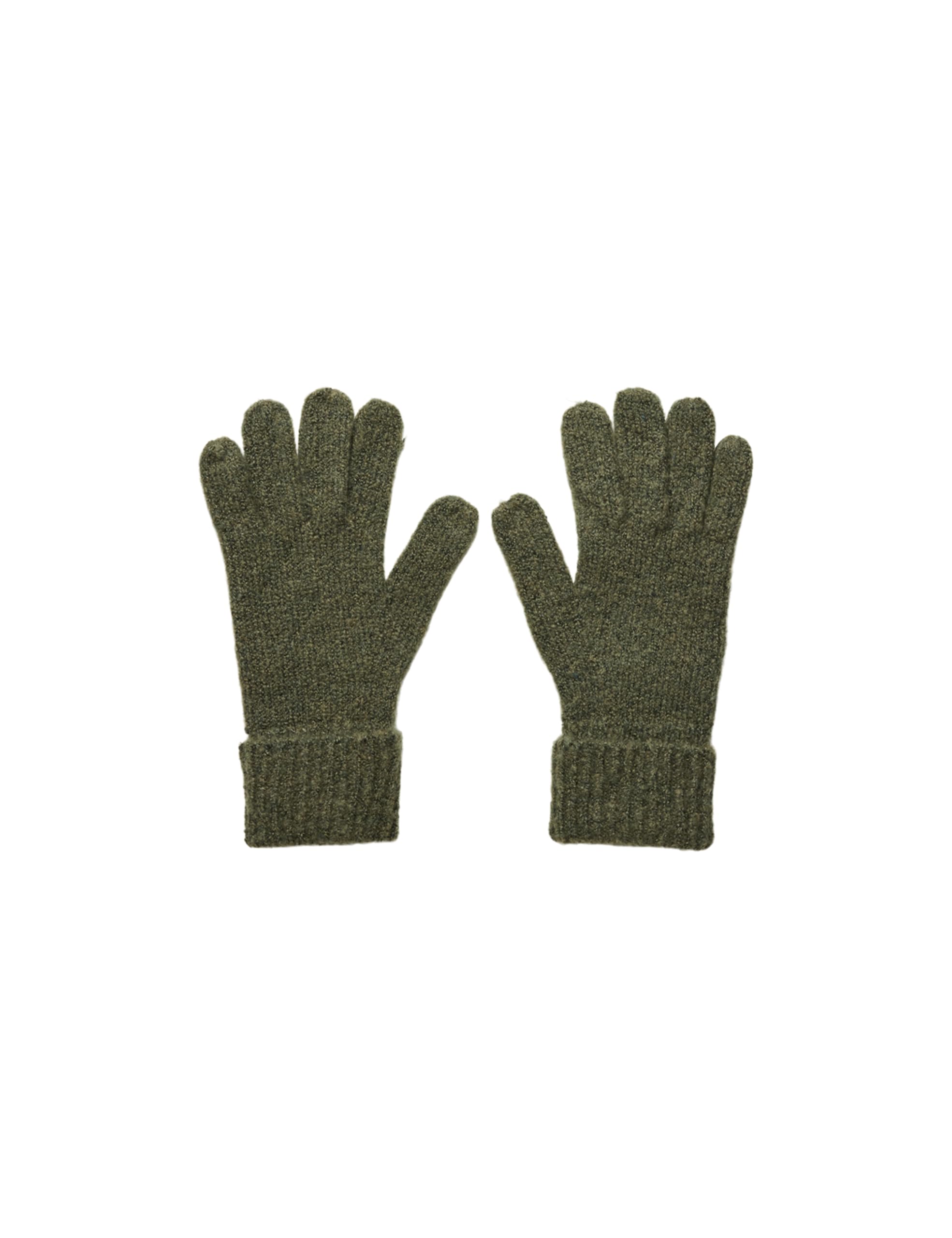 PIECES Damskie rękawiczki Pcpyron New Gloves Noos Bc, Deep Lichen Green, jeden rozmiar
