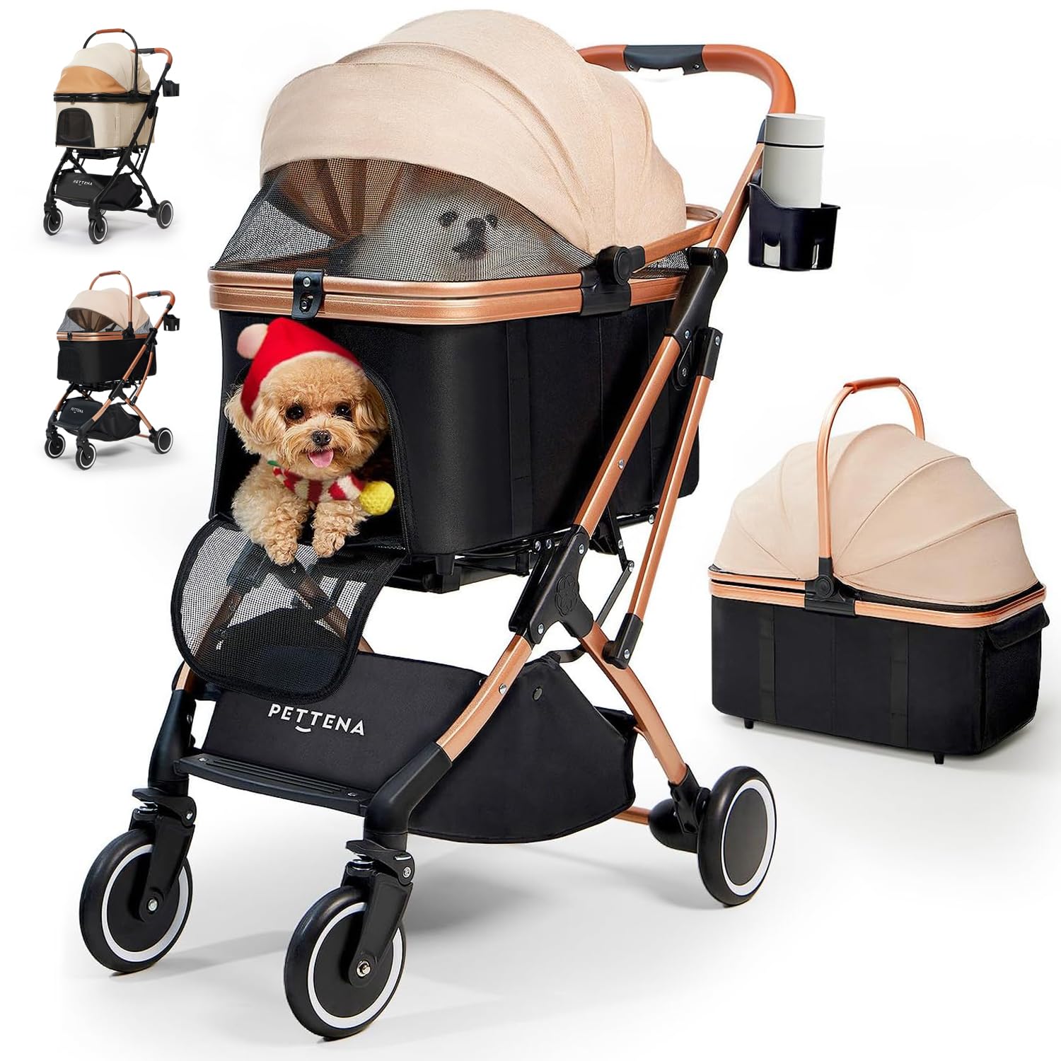pidan ペットカート 52cm x 36cm x 49cm Puro（プーロ） - ピッコロカーネ公式サイト