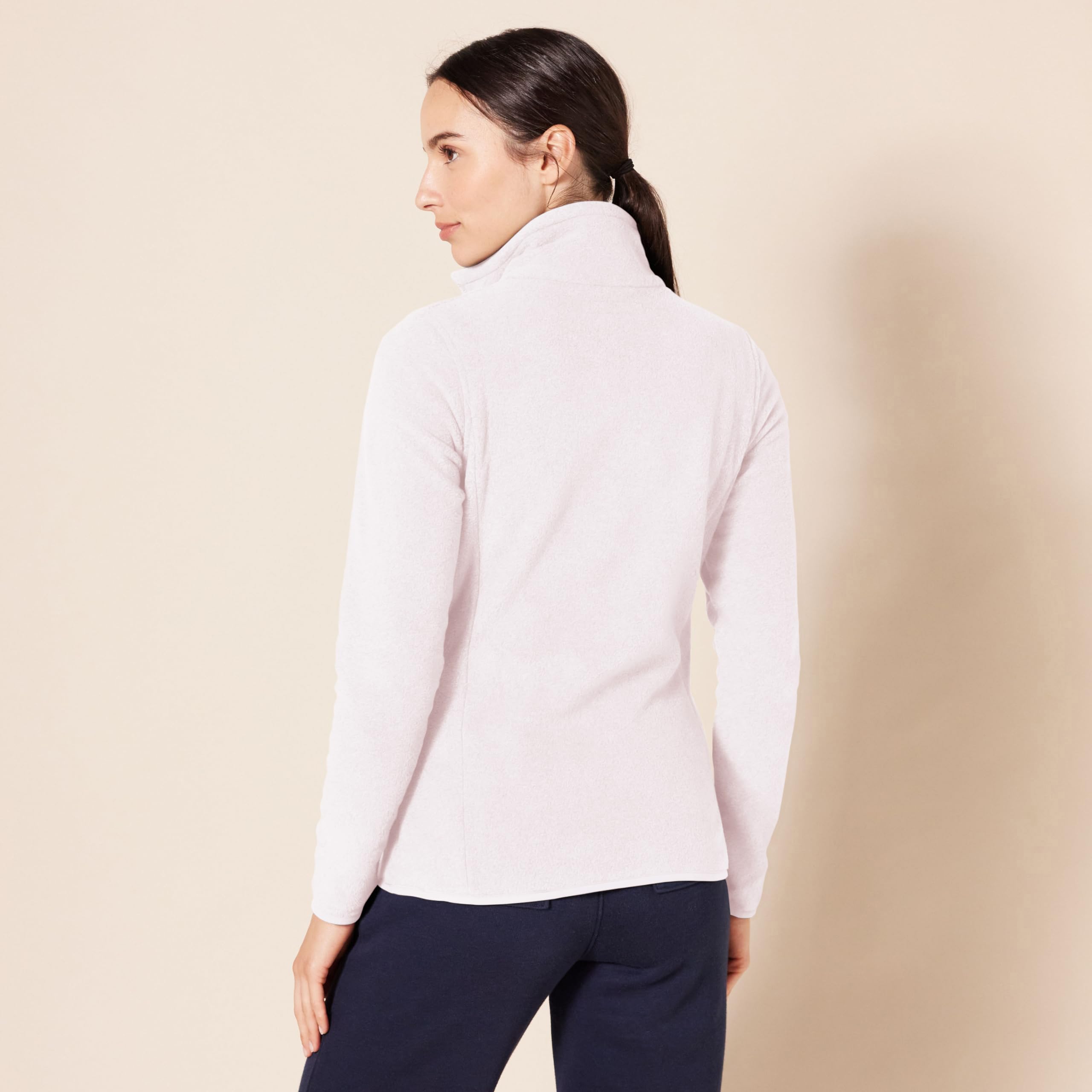 Amazon Essentials Donna Giacca in Pile Morbido con Cerniera Intera dal Taglio Classico (Disponibile in Taglie Forti)