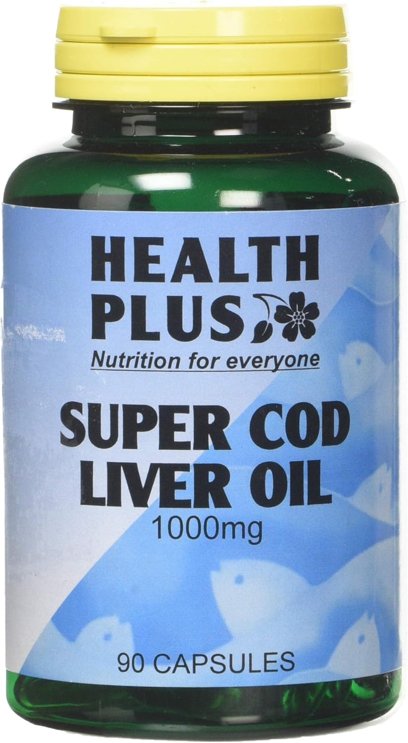 Health Plus Super Cod Liver Oil 1000mg Omega3 & Joint Supplement 90