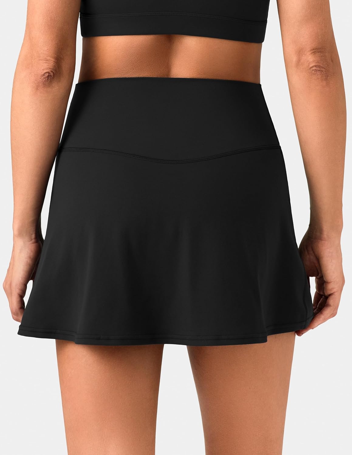 Colorfulkoala Dreamlux Skirts for Women High Rise Athletic Golf Tennis Skorts Built-in Shorts with Pockets