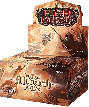 Legend Story Studios Flesh & Blood TCG Monarch First Edition Booster Display 24 Packs