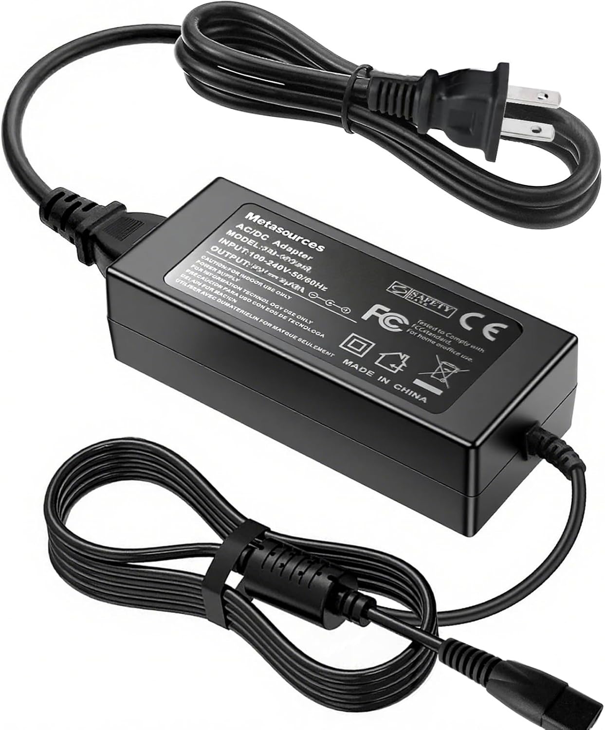 2-Prong 29.4V AC/DC Adapter Compatible with Wybot S1 WY200 25.2V 6400mAh Li-ion Battery 80W Cordless Robotic Pool Vacuum Floor Cleaner GM95-294300-D 3A Power Supply Cord Charger PSU