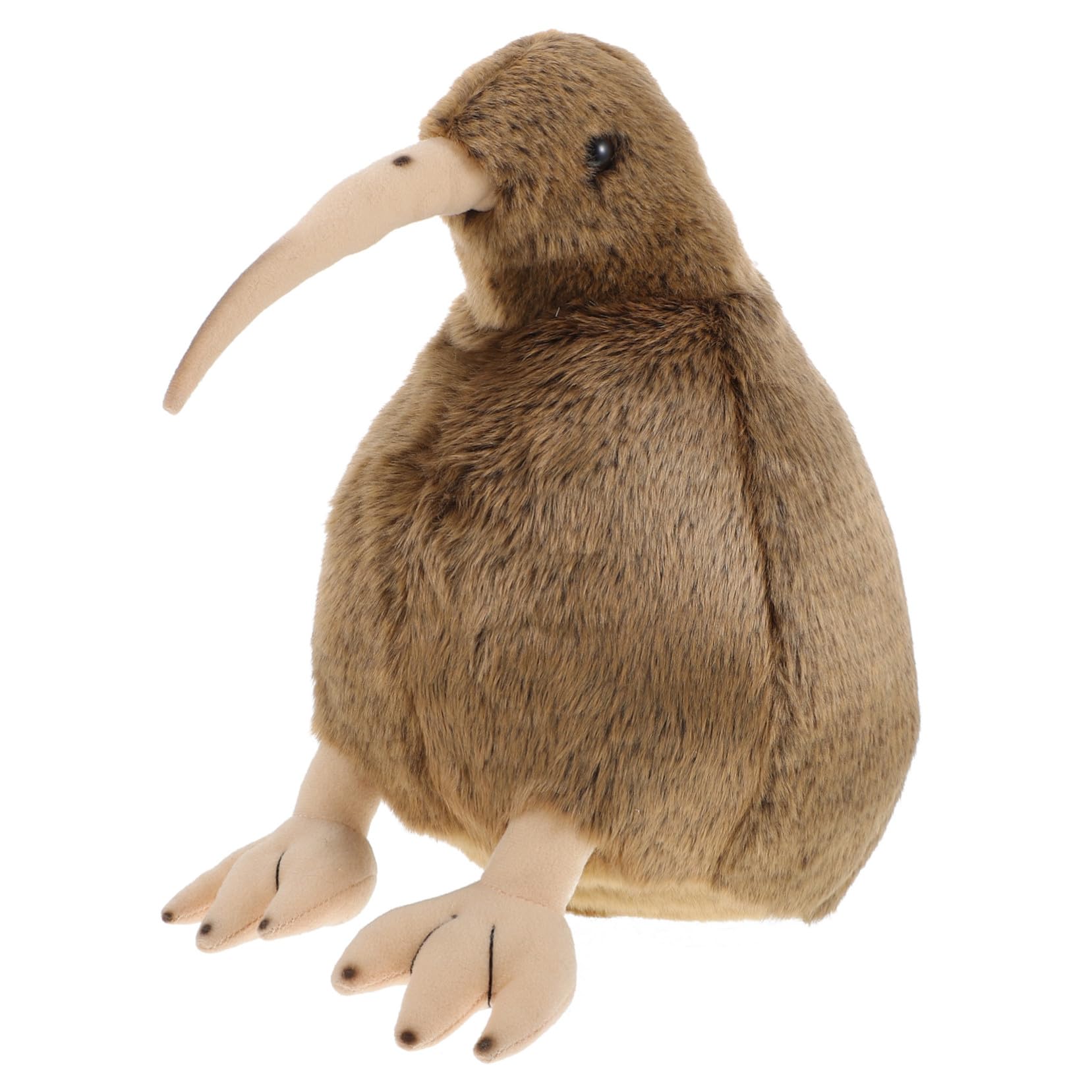Peluche oiseau kiwi deco de bureau et salon pour ambiance cosy