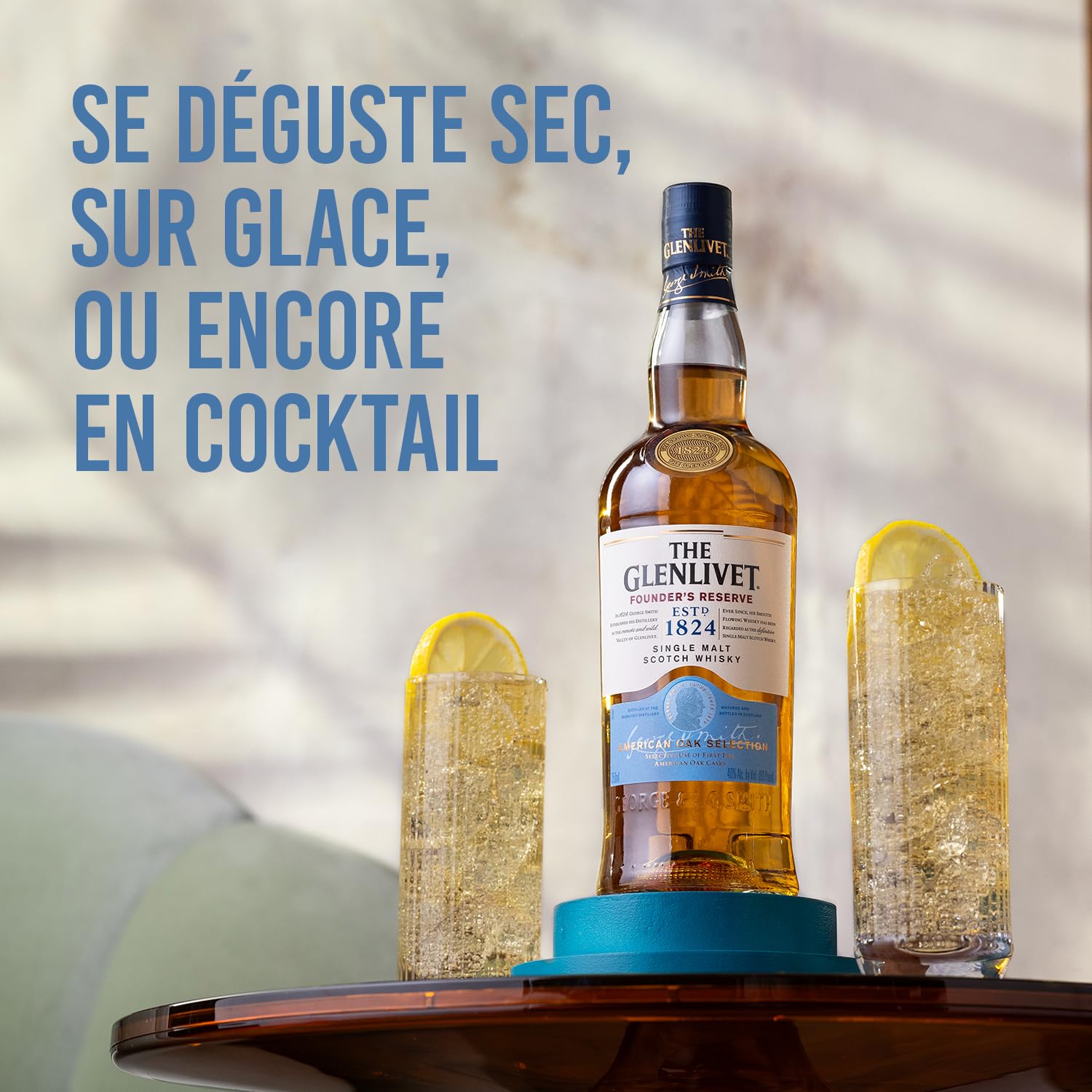 THE GLENLIVET Founder's Reserve Whisky Ecossais Single Malt - 40%, 70cl