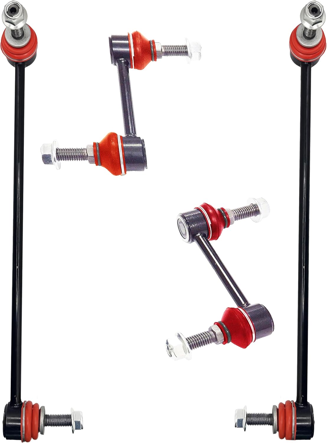 Suspension Dudes 4 PC Front/Rear Stabilizer Sway Bar Link Kit FITS Camaro 2012-2015, LS; LT; SS; Z28; ZL1