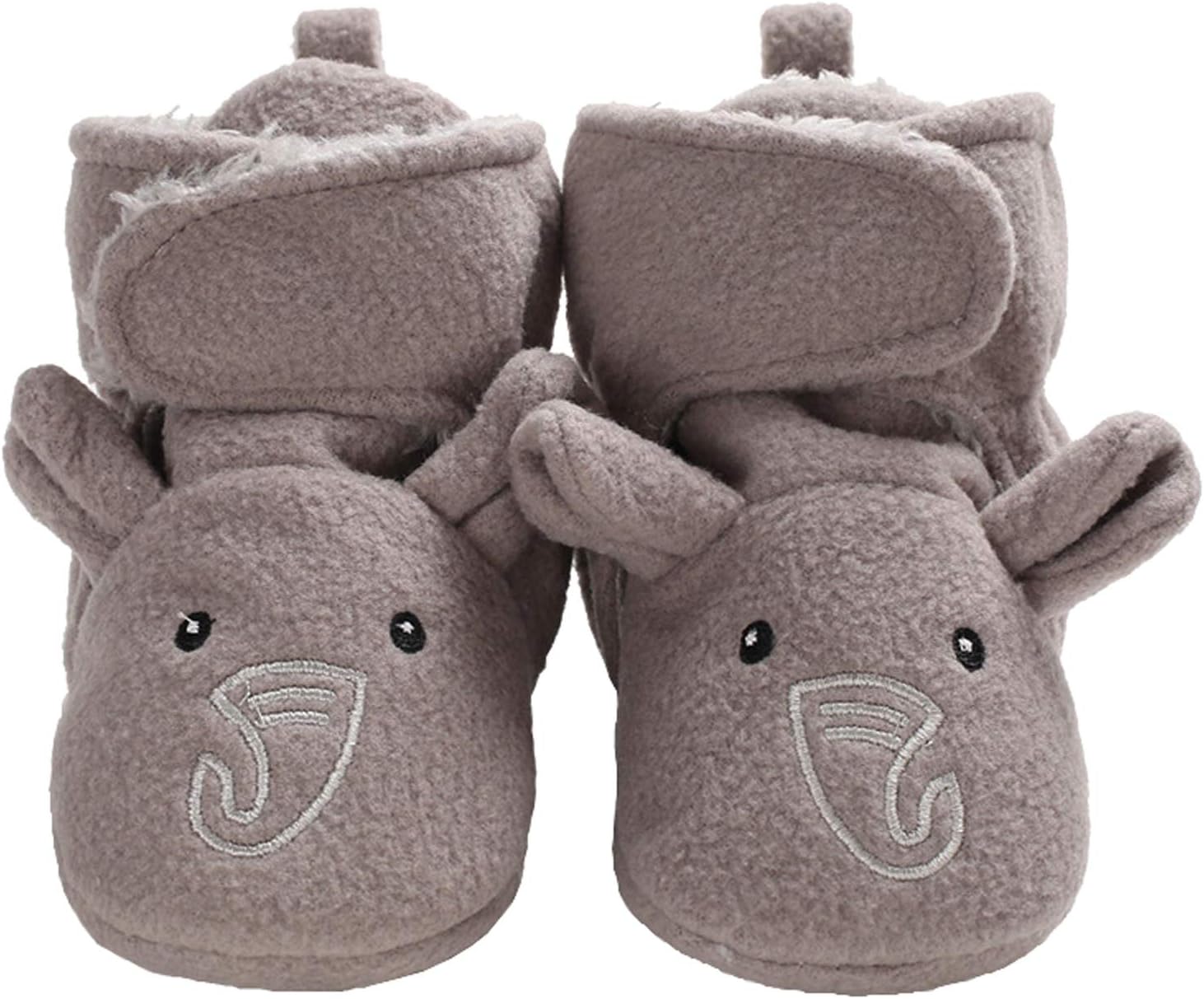 iDzn Baby Girls Boys Cozy Fleece Booties Elephent Fox Duck Panda Sheep Design Newborn Shoes Infant Footwear iDzn Baby Girls Boys Cozy Fleece Booties Elephent Fox Duck Panda Sheep Design Newborn Shoes Infant Footwear