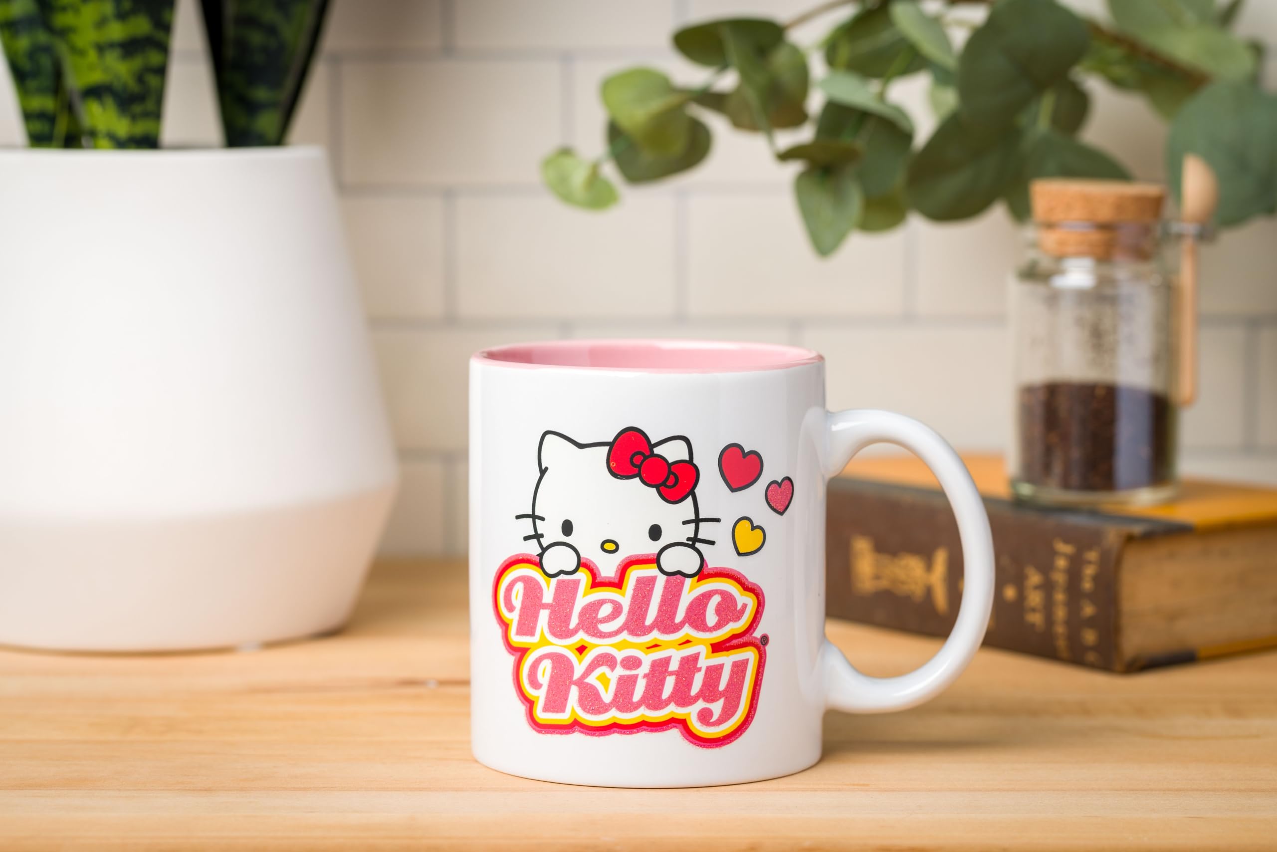 Silver Buffalo Kty2323d Taza De Cerámica Con Diseño De