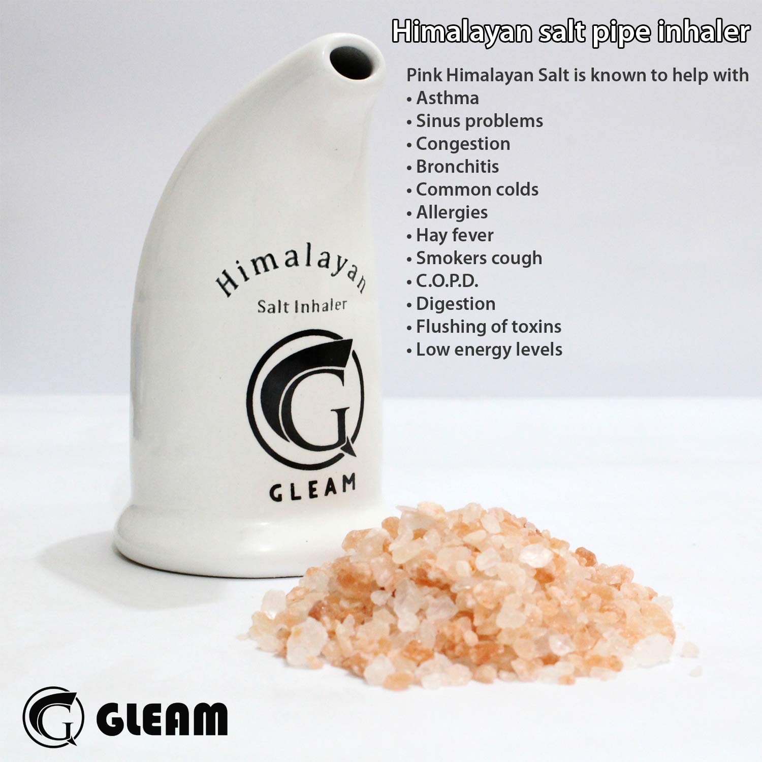 Buy Himalayan Salt Saltpipe The Salt Therapy Inhalors for y and Asthma
