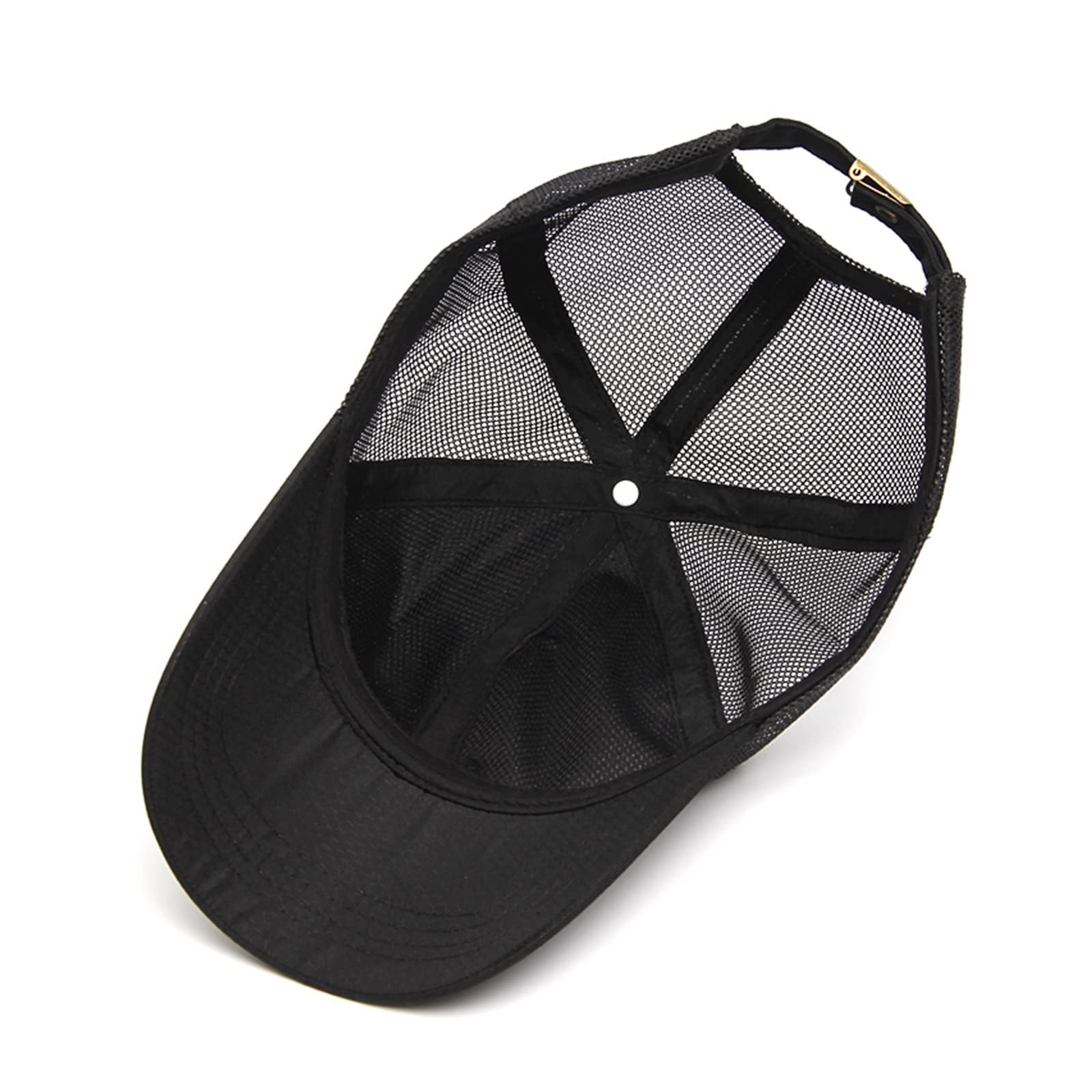 Big Head Man Plus Size Berretto da Baseball Uomo Estate Tessuto Sottile Mesh Cappello da Sole Cappelli Maschili M 55-59cm L 60-64cm (Color : Blue3, Size : Code 60-65CM)