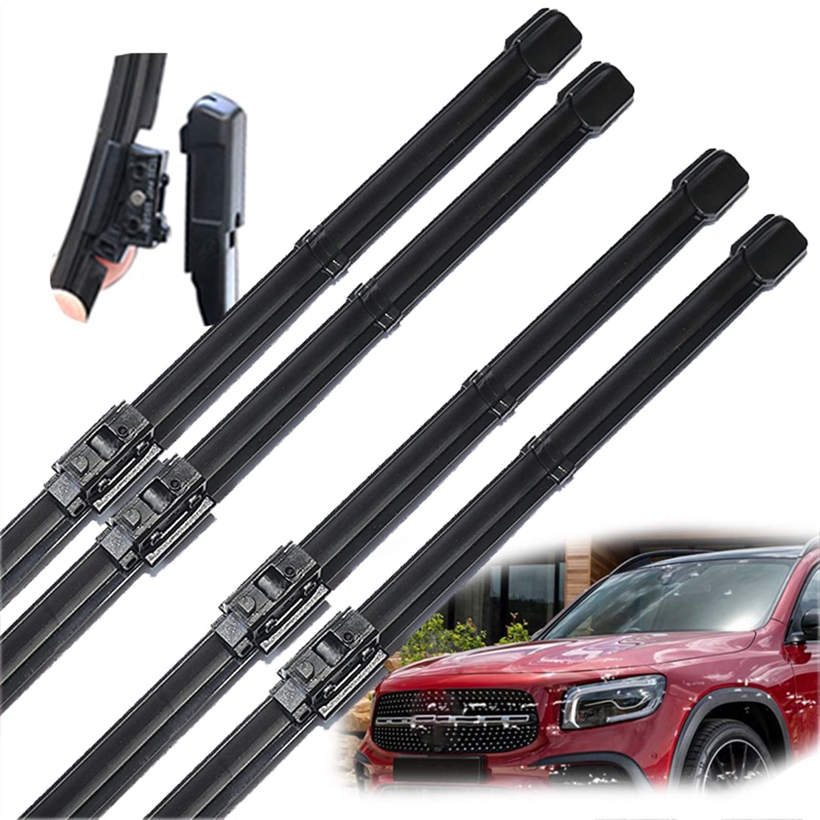 Balais d'Essuie-Glace Avant Benz GLB X247 pour Conduire sous la Pluie en Sécurité