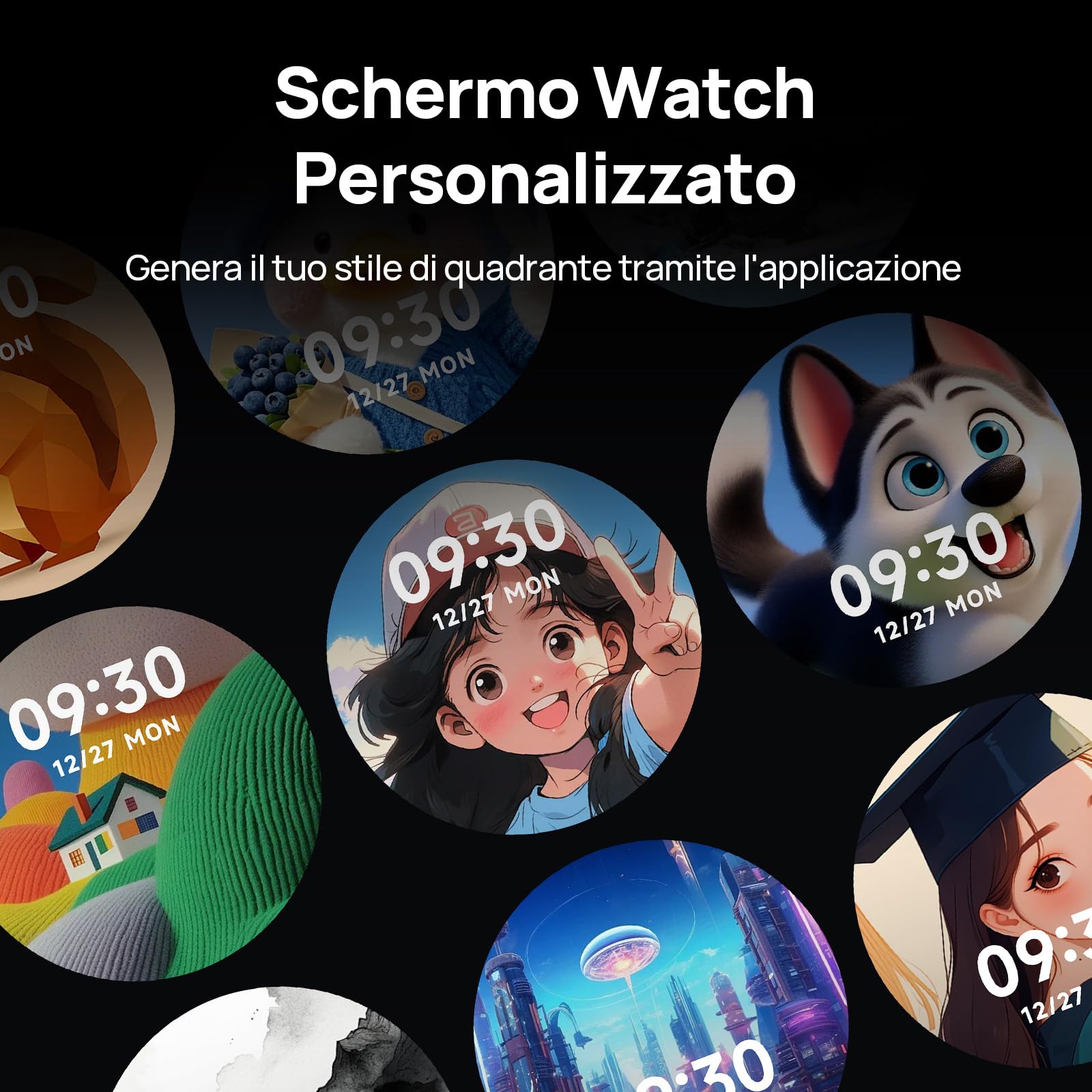 Mibro WATCH GT GPS Smartwatch per uomo donna con 1,43" AMOLED,Assistente intelligente,Chiamata Bluetooth,Design Elegante,100+ Sportivo e 5ATM, Autonomia 8 Giorni, Notifiche,iOS e Android
