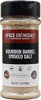 Spice Enthusiast Bourbon Barrel Smoked Salt - 7 oz