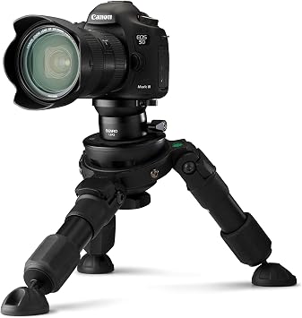 Benro LBA2 Leveling Base Smooth Level Adjustment, Secure Locking Knob & Universal Mounting for Tripods and Video/Photo Heads Requiring Fast Horizon Alignment (LBA2)