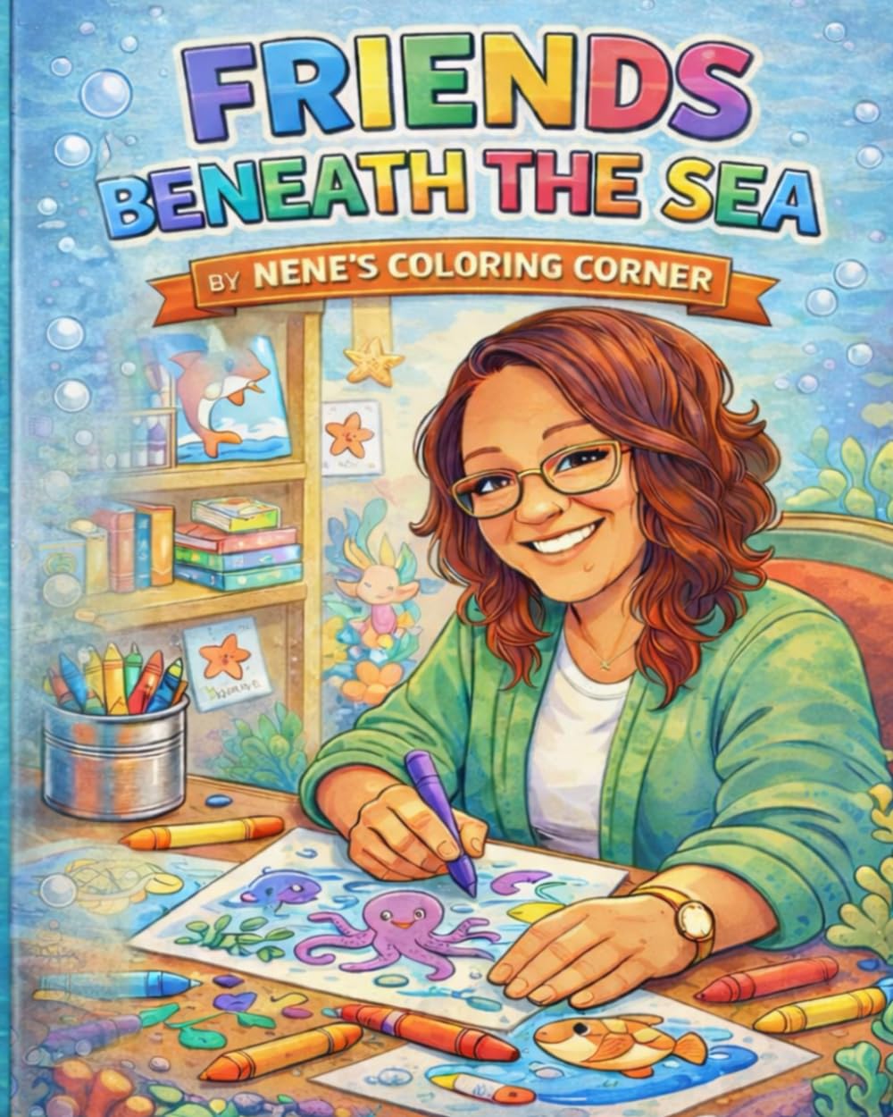 Friends Beneath the Sea Coloring Book (The Friends We Meet)