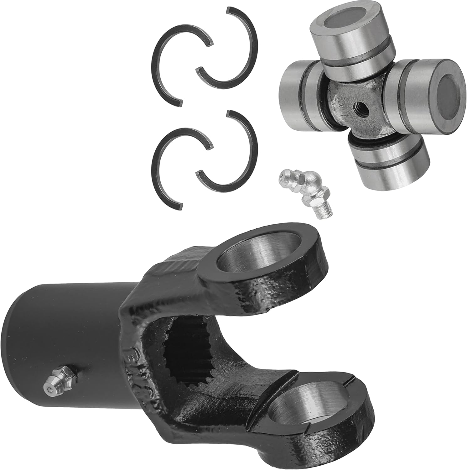 Caltric Rear Drive Train Prop Shaft Yoke with U-joint Compatible with Polaris RZR XP 1000 MD 2015-2022