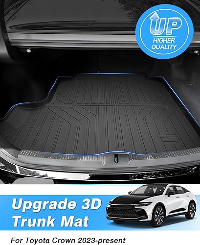 Vista 25 de Powerty Tapete de carga para BMW X5 2019-2025 2026, forro de carga TPE para todo tipo de clima, forros de maletero resistentes para BMW X5 sin