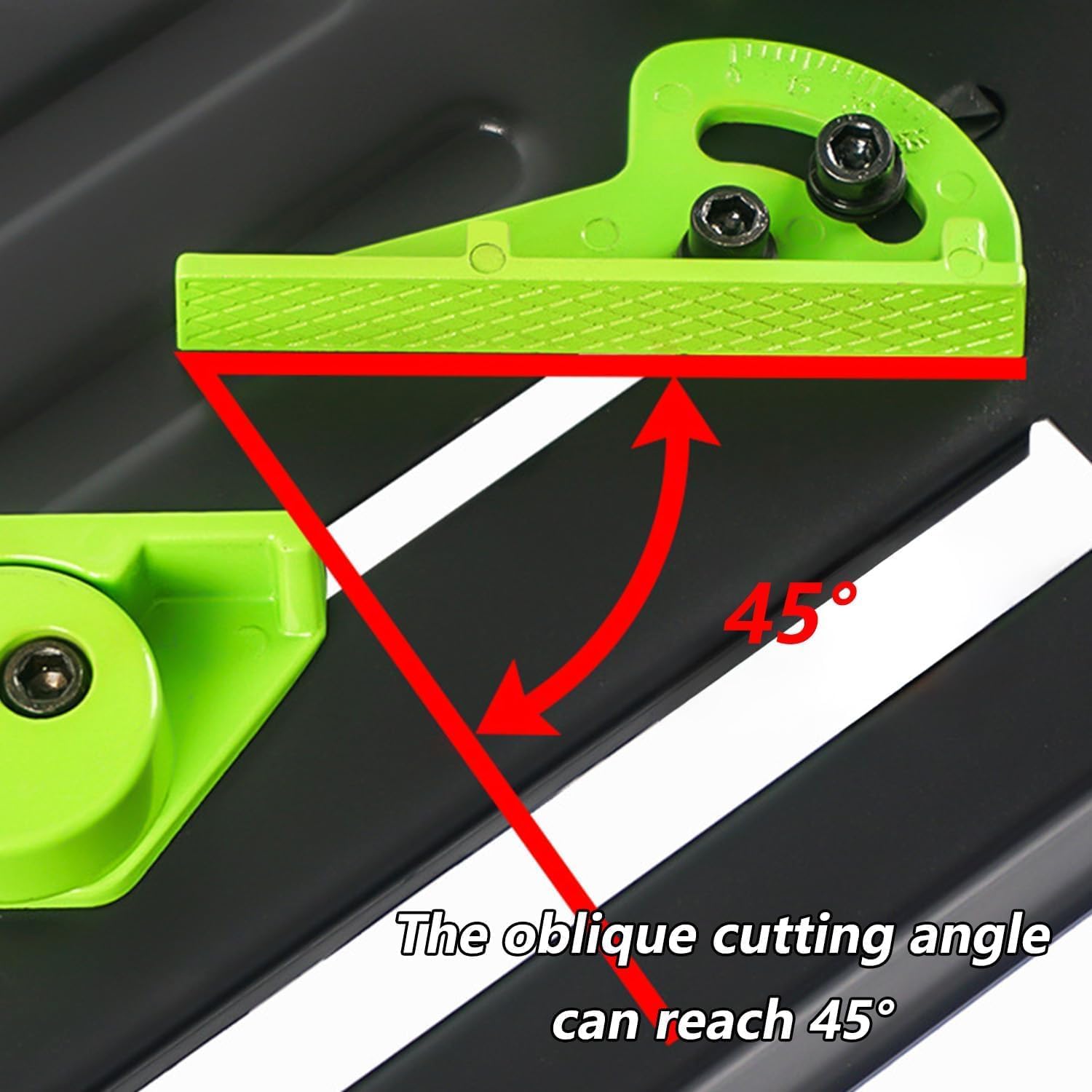 Support Pour Meuleuse D'angle Réglable 0-45° - Compatible Meuleuses 100-125mm - En Métal Stable