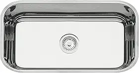 Cuba de embutir Tramontina Lavínia 56 BL em Aço Inox Pré-polido 56x34 cm
