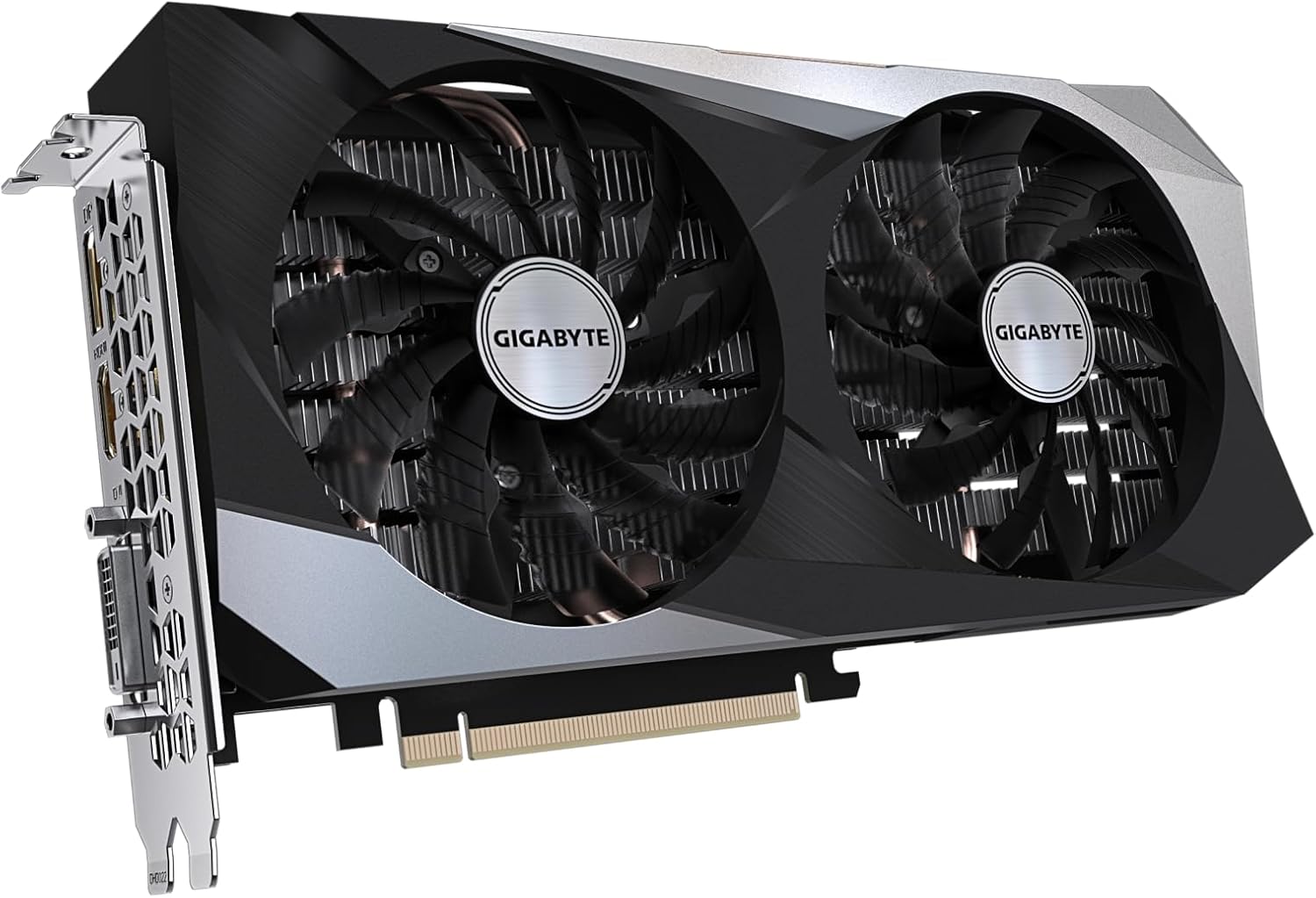 Gigabyte NVIDIA GeForce RTX 3050 WINDFORCE OC Scheda grafica - 8GB GDDR6, 128-bit, PCI-E 4.0, 1792MHz Core Clock, 1x DP 1.4, 1x HDMI 2.1, NVIDIA Ampere - GV-N3050WF2OC-8GD Gigabyte NVIDIA GeForce RTX 3050 WINDFORCE OC Scheda grafica - 8GB GDDR6, 128-bit, PCI-E 4.0, 1792MHz Core Clock, 1x DP 1.4, 1x HDMI 2.1, NVIDIA Ampere - GV-N3050WF2OC-8GD