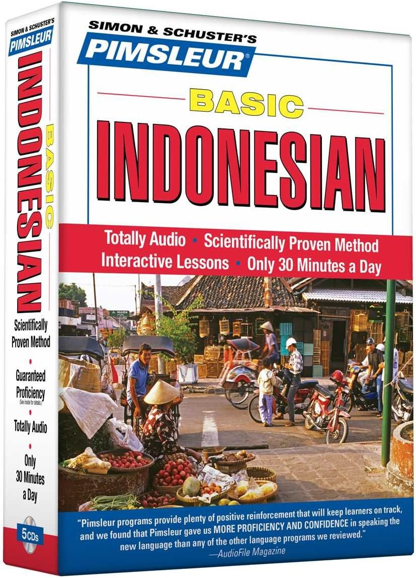 Pimsleur Indonesian Basic Course - Level 1 Lessons: Learn to Speak and Understand Indonesian with Pims