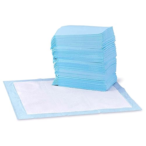 Amazon Basics Dog and Puppy Pee Pads, 5-Layer Leak-Proof Super