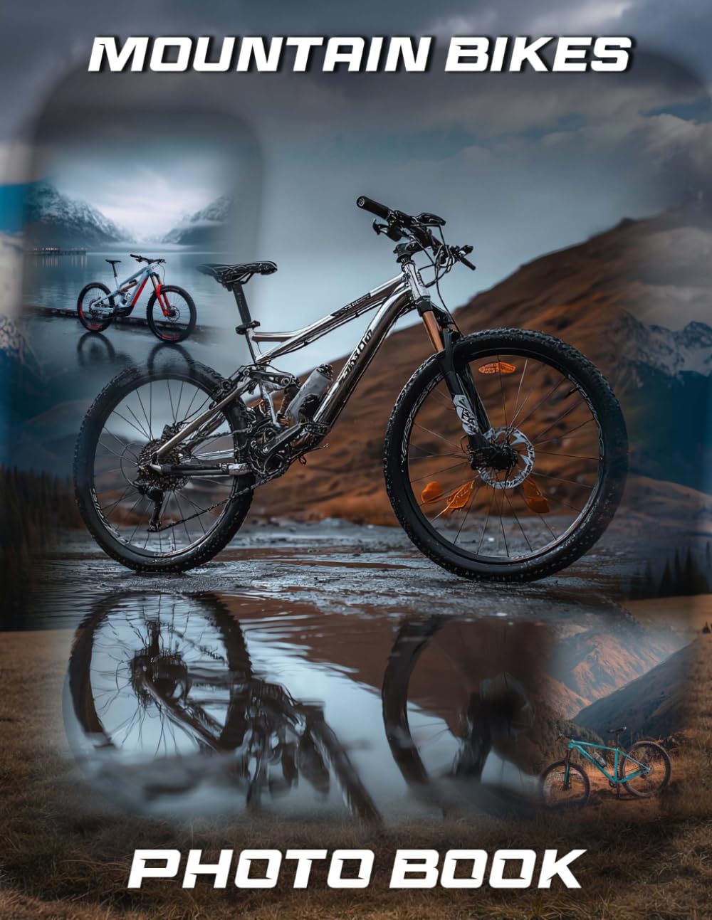 Mountain Bikes Photography Book: Mountain Biking Adventure Photo Collection for Outdoor Enthusiasts | 40 Trail Riding Images