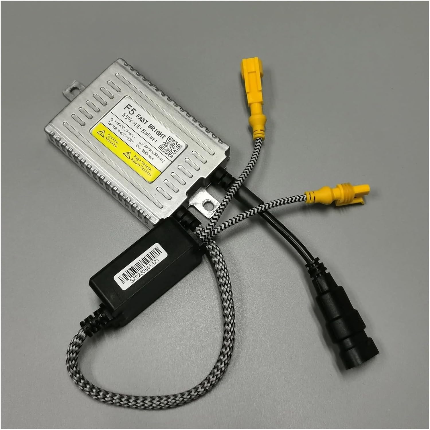 Genuine DLT F5 55W Xenon Ballasts 6000LM 12V Premium Reactors Compatible with H1 H3 H7 H11 HB3 HB4 9012 D2H 12V24V Cars HID Headlights