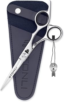 Hairdressing Scissors for Hairs Cutting - 6 inch Barber Scissors with Pouch
