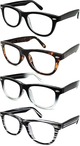 Miniatura 3 de Edge I-Wear 540960TT+ - Gafas de lectura con montura flexible con montura con cuernos vintage para mujeres y hombres