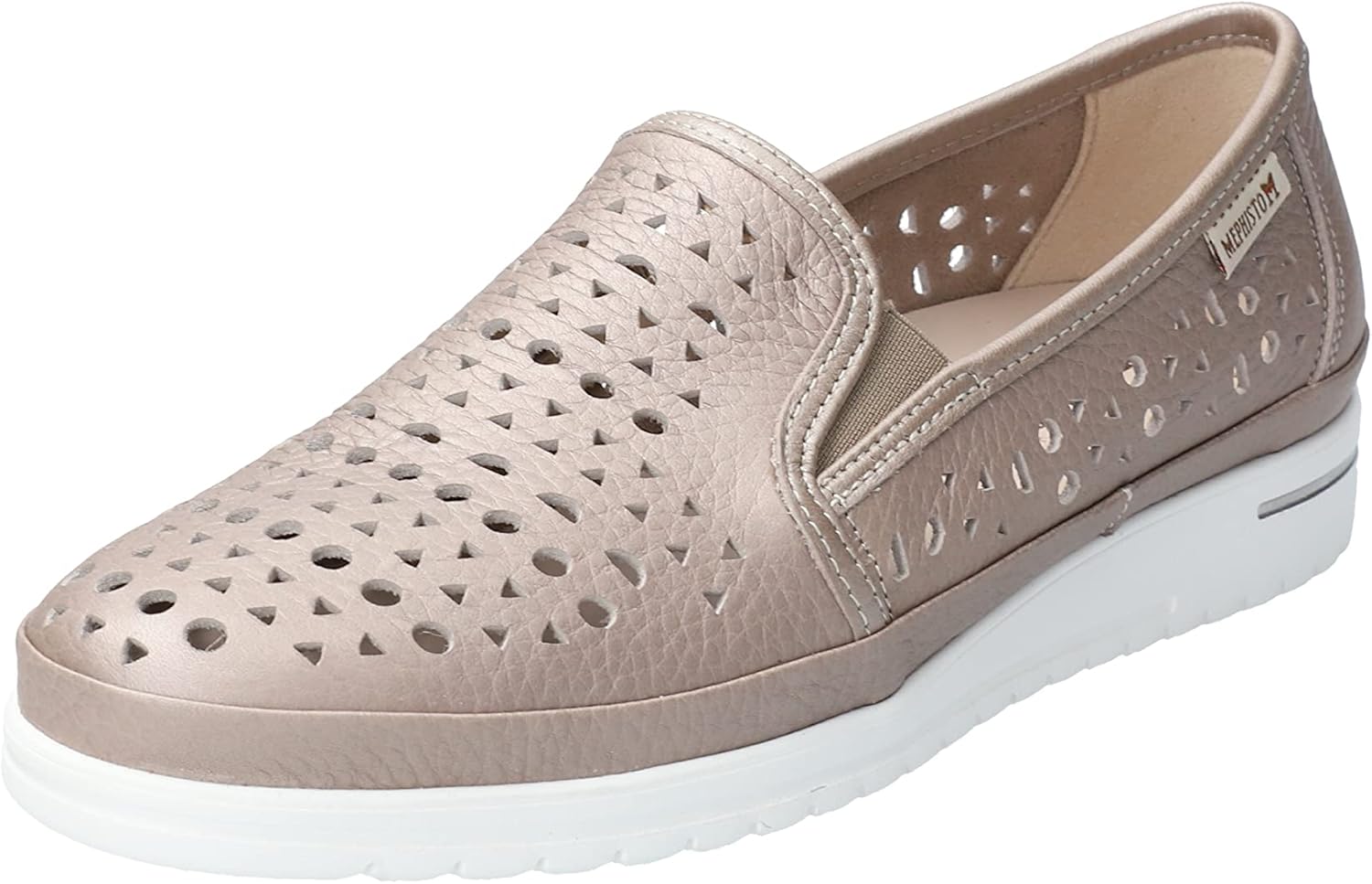 Mephisto Women's Jana Perf Sneaker, Pewter, 10