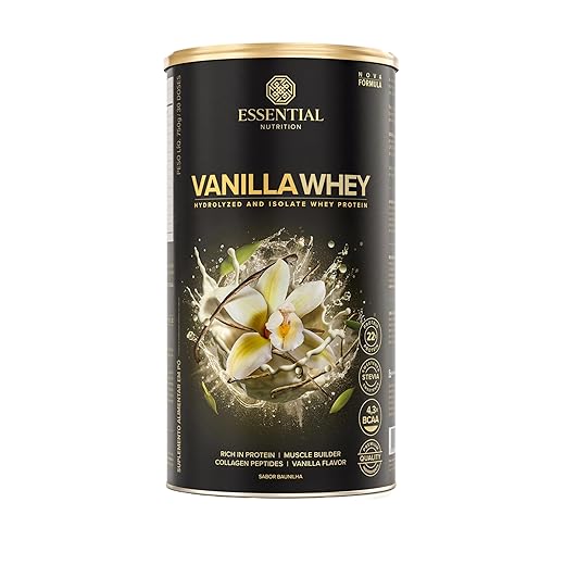 Vanilla Whey Essential Nutrition 750g