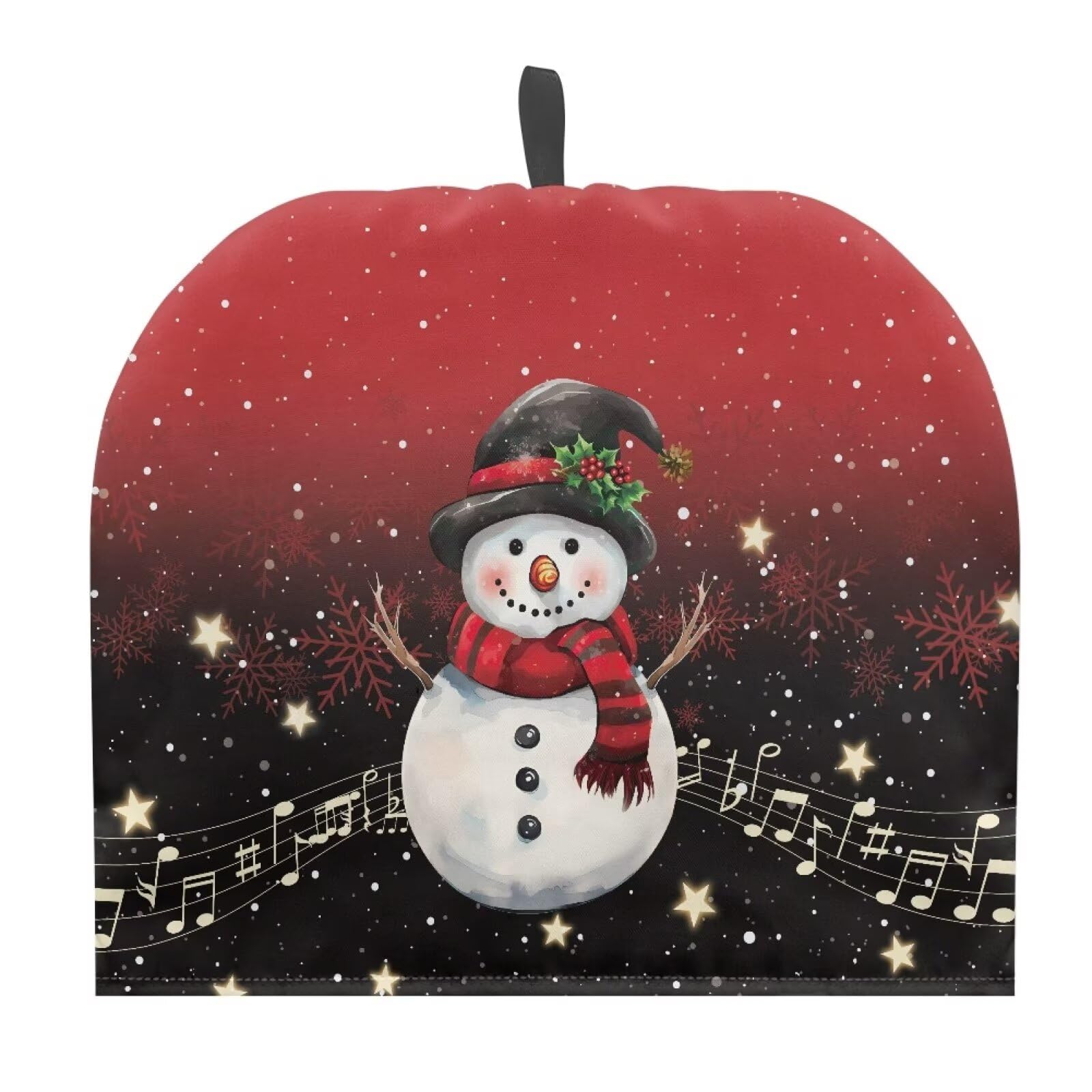 Christmas Snowman Stars Teapot Warmer Tea Cosy for Teapot Insulated Kettle Cover to Keep Tea Warm Teapot Cozy Breakfast Warmer for Home Kitchen Tea Party Christmas Decor