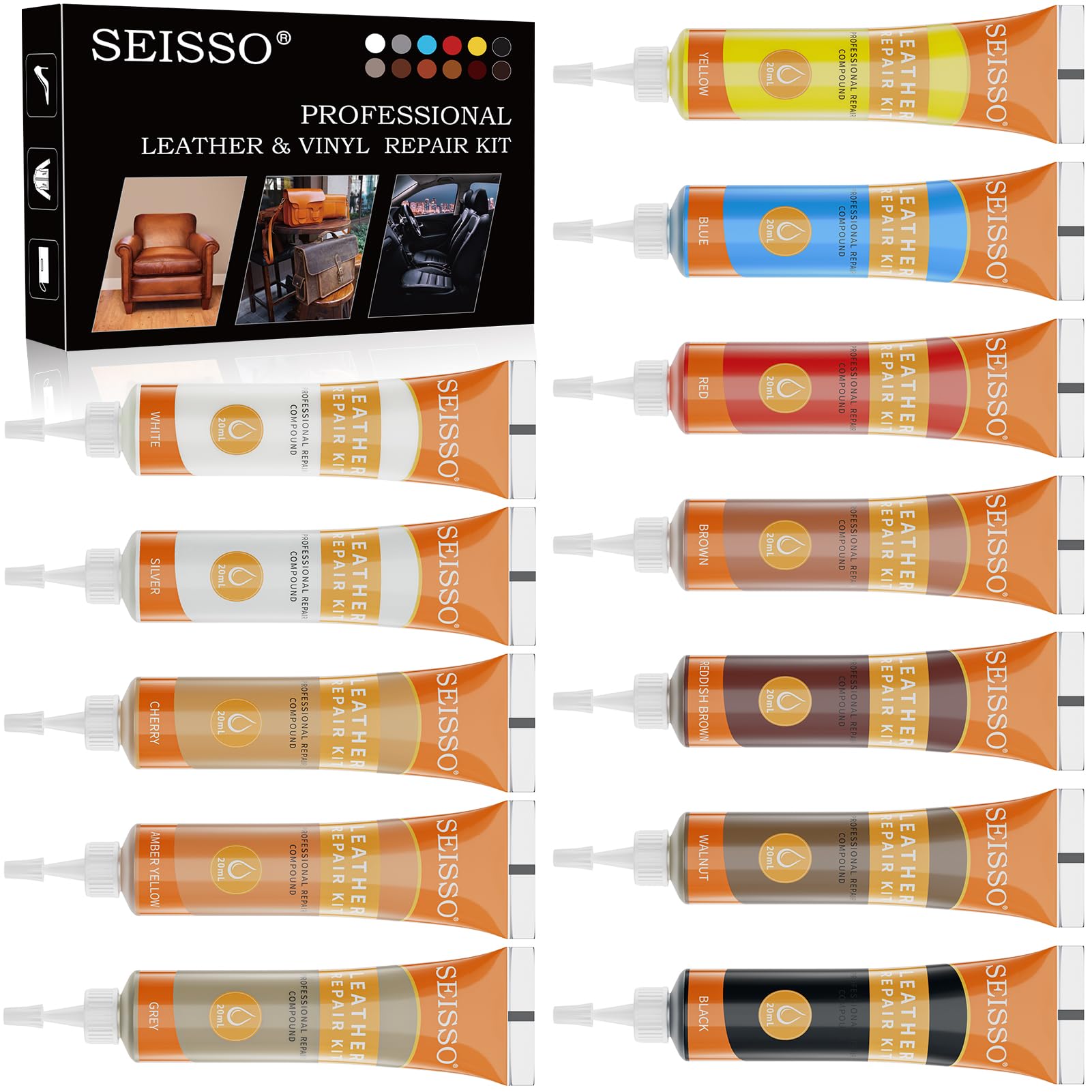 Amazon | SEISSO 革製品 補修 レザー補修クリーム 革 補修 クリーム