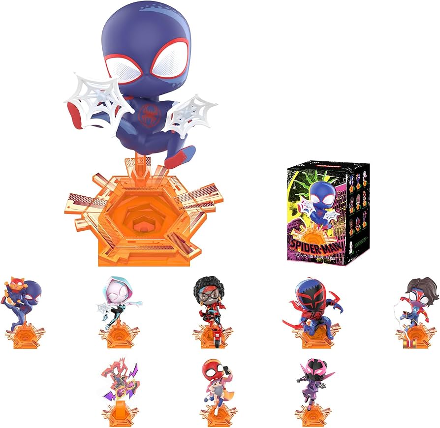 Amazon.com: POP MART Marvel Spider-Man Across The Spider-Verse