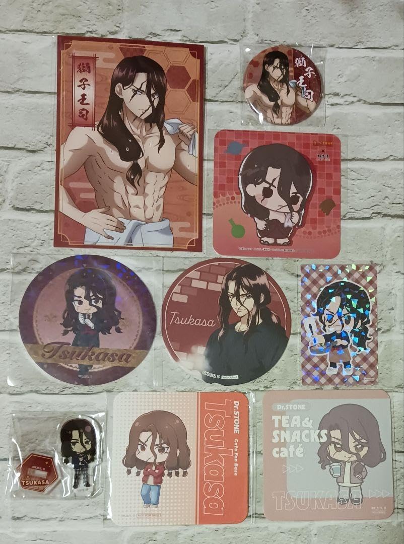 獅子王司　９点セット 獅子王司 9点セット Dr.STONE 獅子王司 1/9 完成品フィギュア