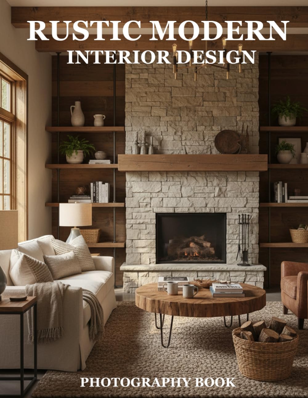Rustic Modern Interior Design Photography Book: Inspiring Rustic Modern Home Decor And Styling Ideas
