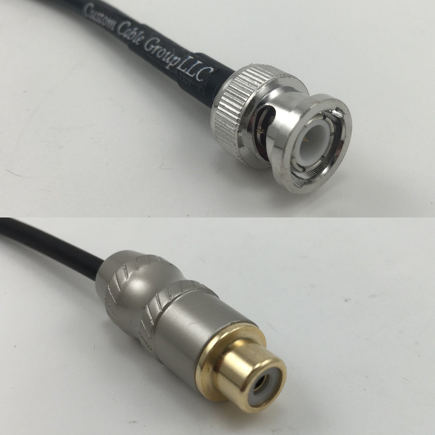 15 feet RFC195 KSR195 BNC MALE to RCA FEMALE Pigtail Jumper RF coaxial cable 50ohm Quick USA Shipping