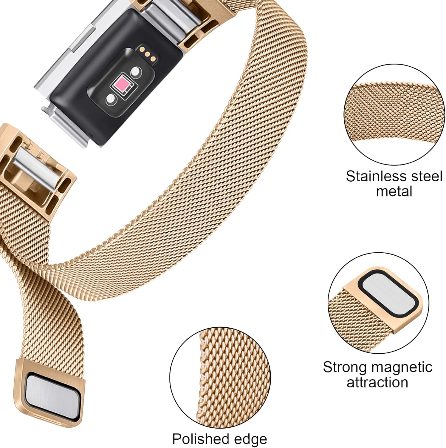 Metal Band Compatible with Fitbit Charge Bands Martinique Ubuy