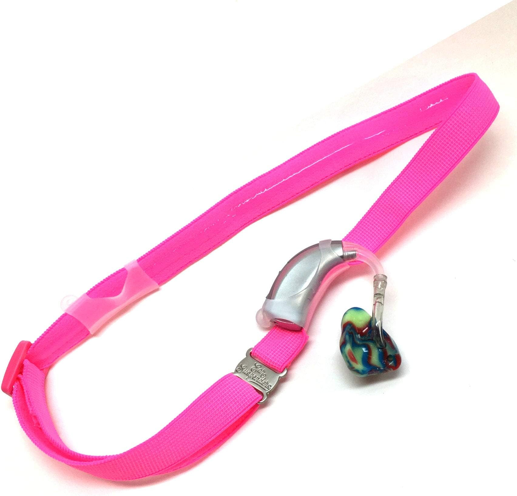 Headband for Hearing Aid Retention (hot Pink) (Adult)