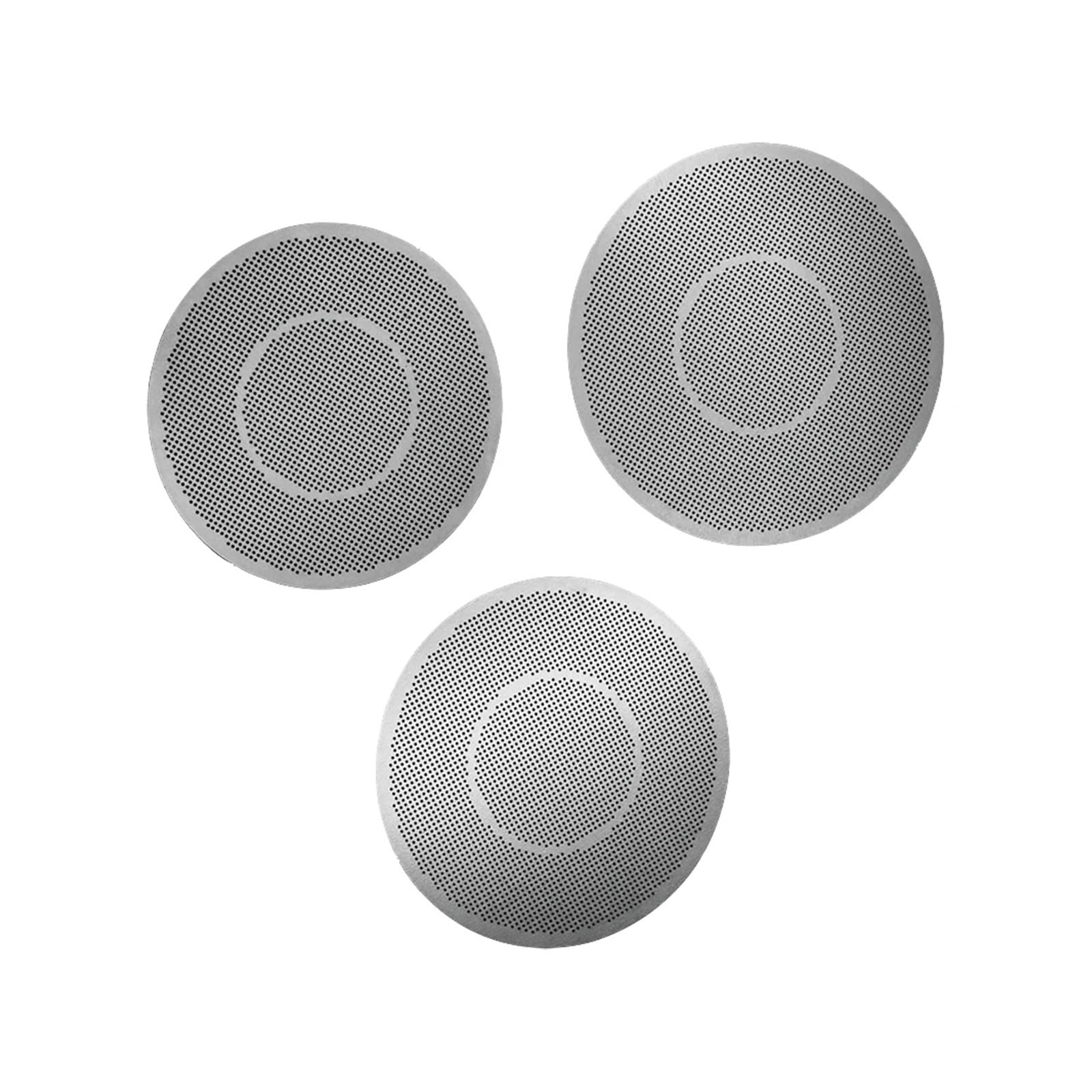 Sito 51/53/58 mm Wielokrotnego użytku sitko do kolby Filtr ze stali nierdzewnej Kompatybilny z(3PCS 53MM)