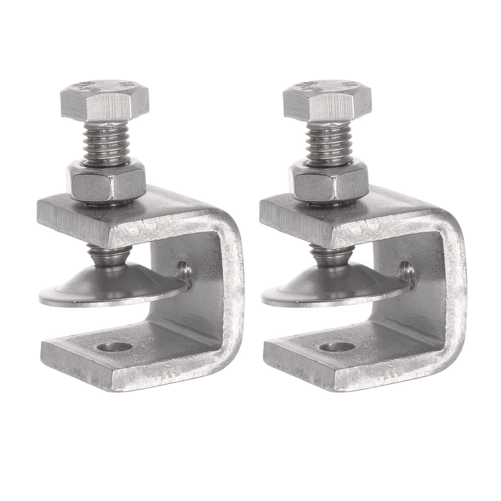 Serre-joint en C en acier inoxydable 20mm uxcell pour soudure et menuiserie x2