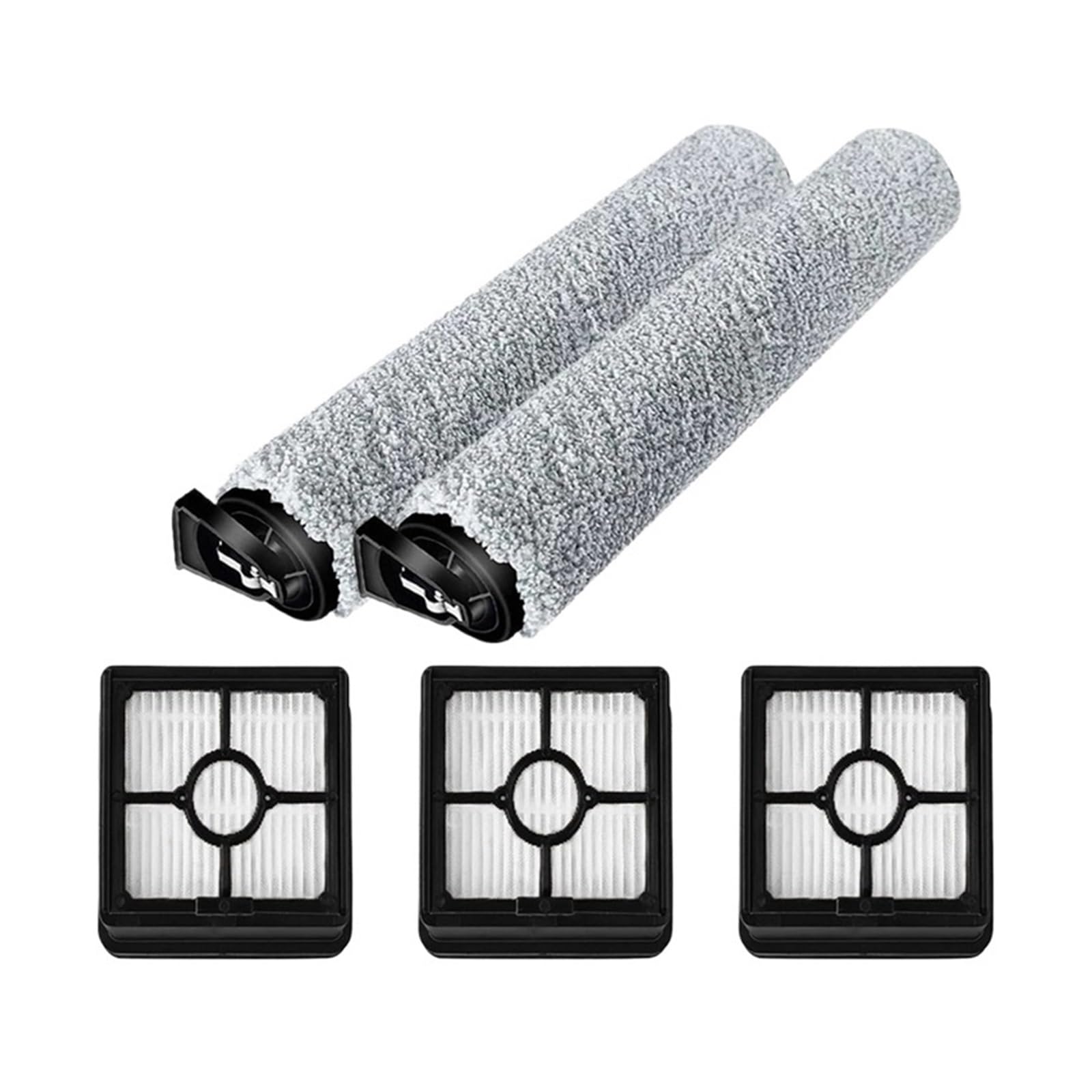 McbeAn Replacement Parts Compatible for Eureka FC9 Wet/Dry Cordless Vacuum Cleaner Spare Parts Accessories Roller Brush Hepa Filter