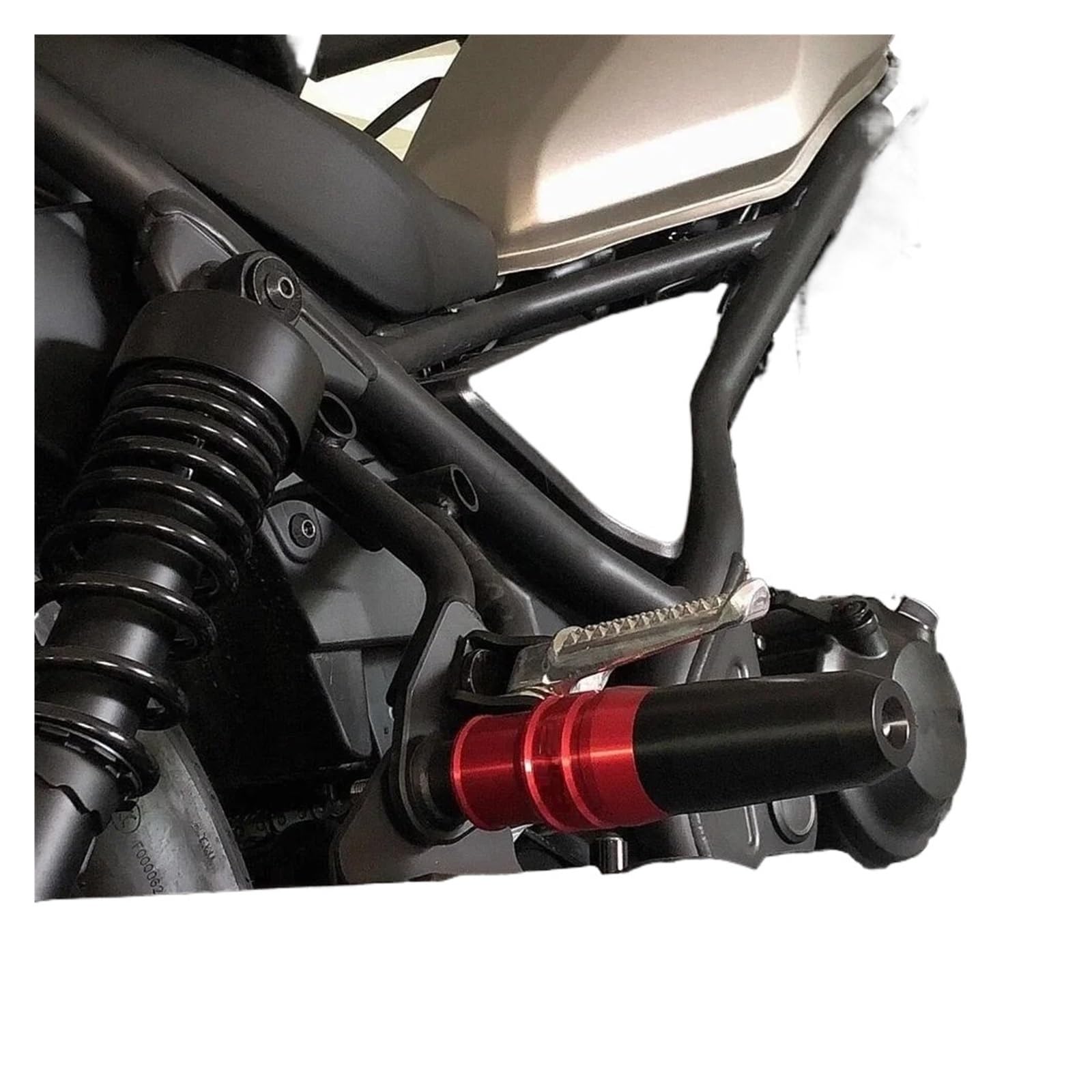 Motorrad Zubehör Aluminium Fallen Schutz Auspuff Slider Crash Pads FÜR 990SMR 990 SMR 2009-2013(A Set Black)