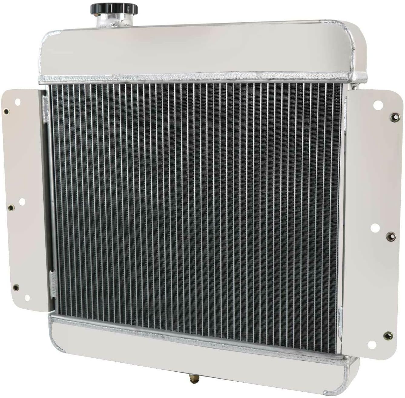 4 Row Core Radiator For 1962-1967 Chevy II/NOVA BASE/SS 3.2 3.8 L6 4.6 V8 1963 1964 1965 1966 Performance High Cooling Radiator Full Aluminum Radiators