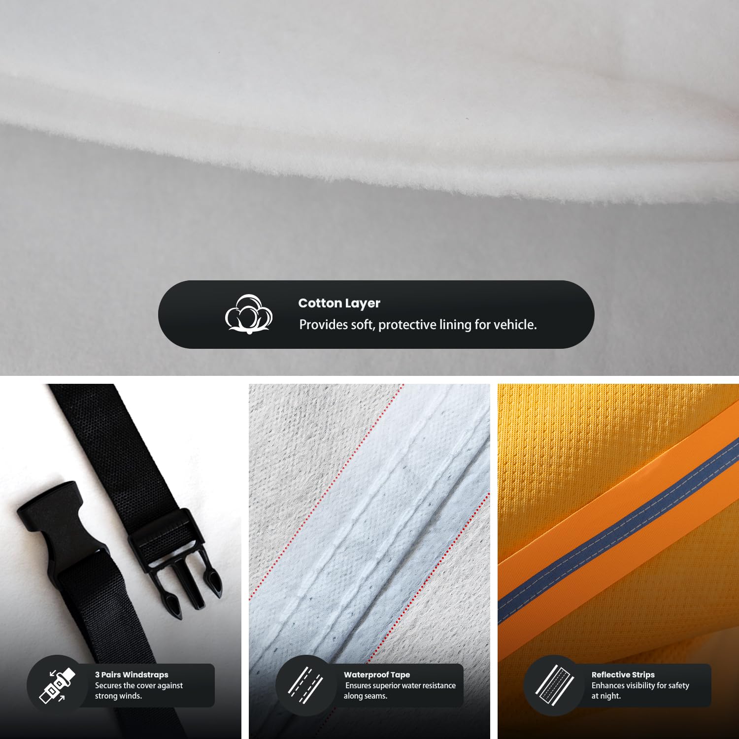 Car Cover Custom Fit Porsche 911 991 992 997 996 Carrera S 4S GTS Coupe Convertible Targa Waterproof — view 6