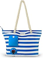 Vista 1 de CORK & VINE Bolsa de vino, aislada, a prueba de fugas, con correa de cuerda náutica, incluye 3 bolsas de bebidas de 1.5 litros