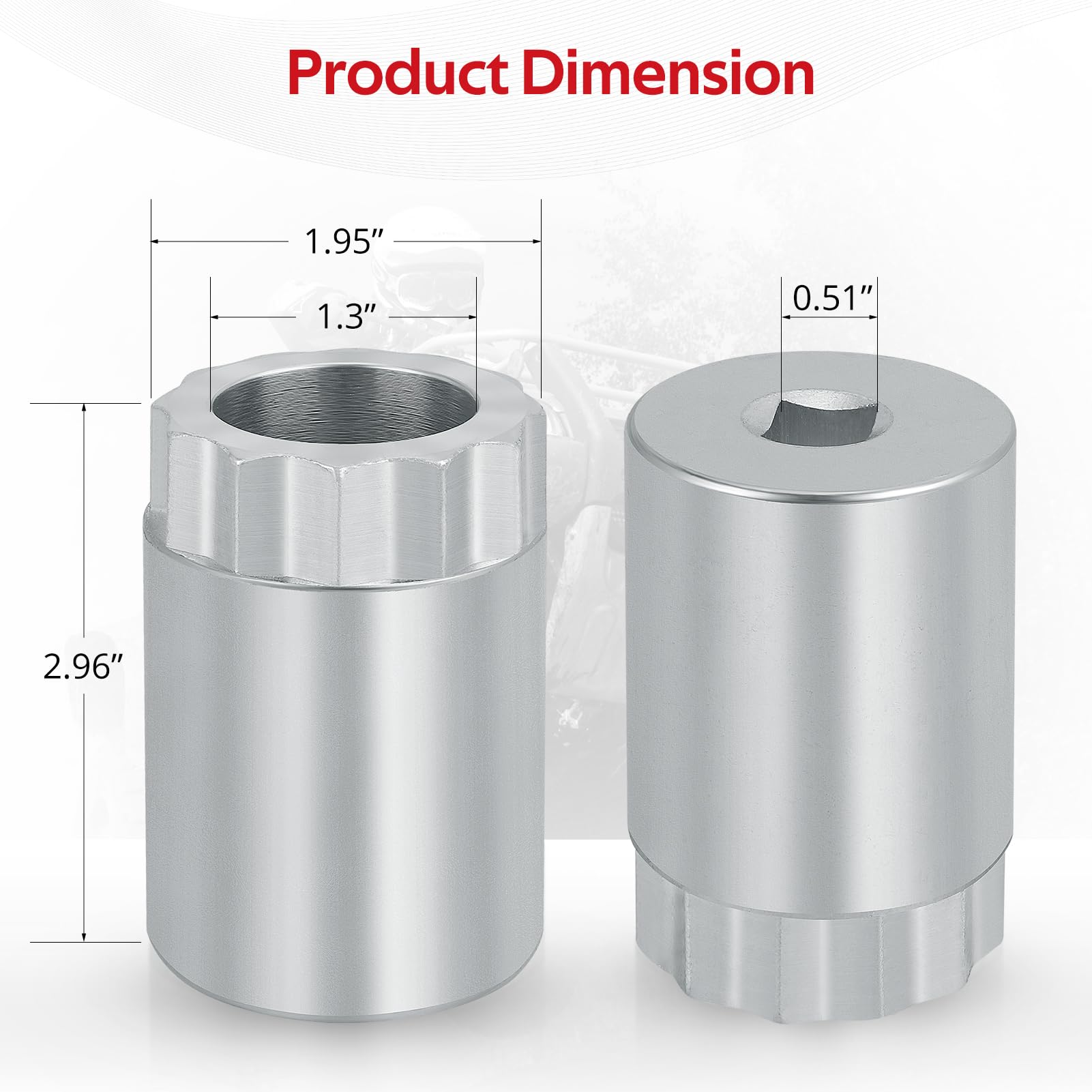 Amazon.com: JAVIK 60mm Rear Differential Pinion Bearing Lock Nut