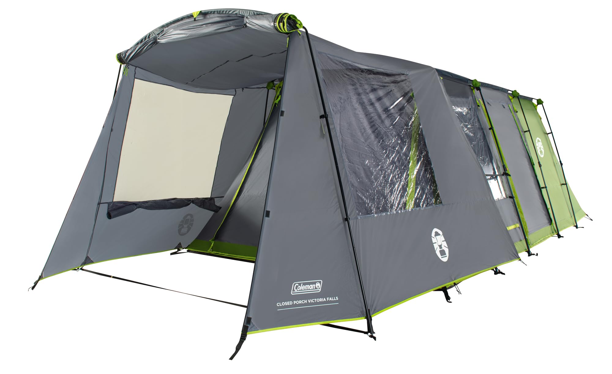 Coleman Porche Cerrado para Tienda de campaña Victoria Falls 4 | Extensión Frontal para Mayor Espacio habitable y de Almacenamiento | Impermeable 3000 mm | Varillas de Acero | Montaje rápido